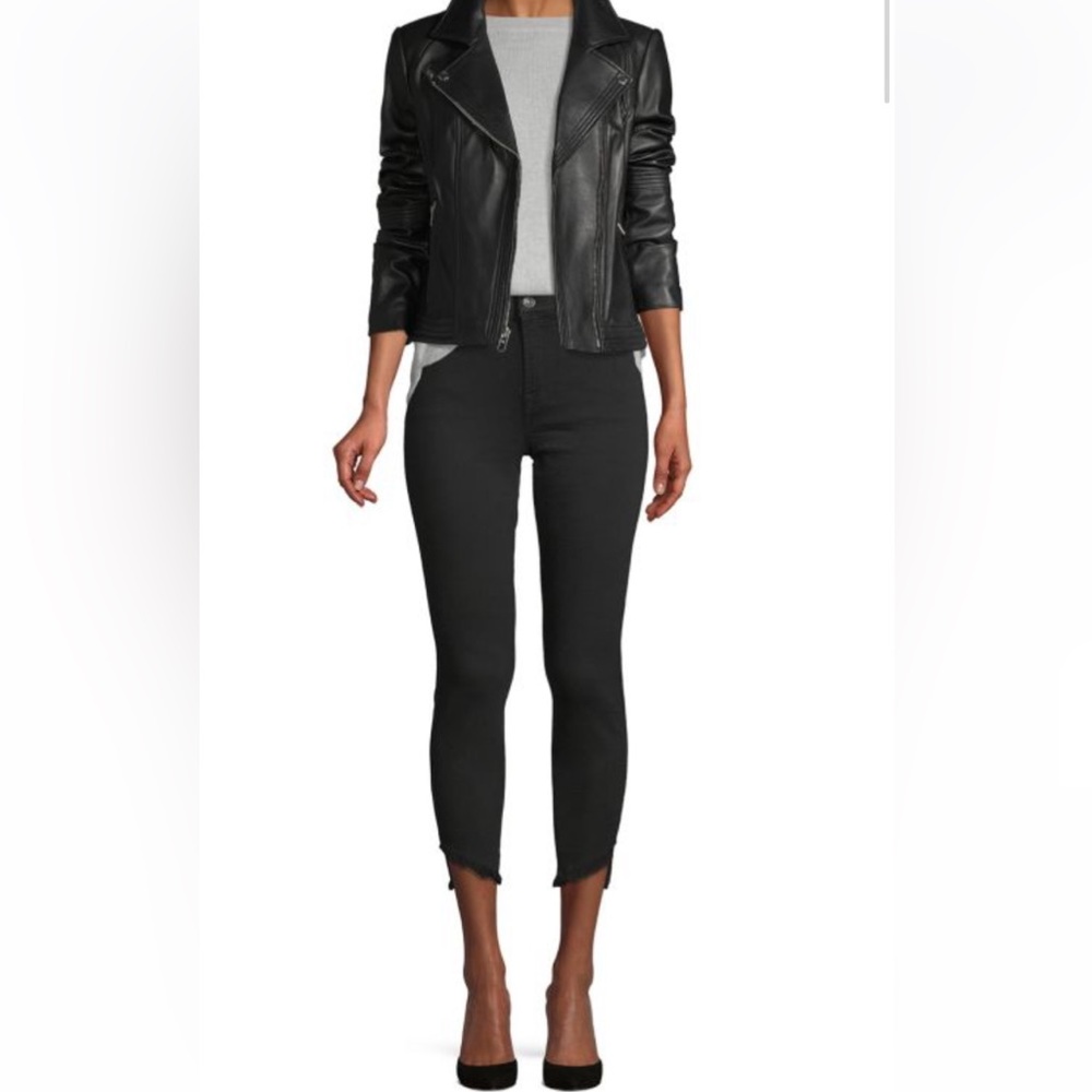 7 For All Mankind Gwenevere black jeans